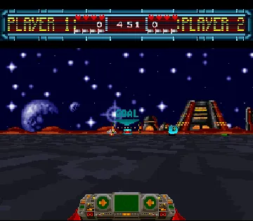 Space Football - One on One (USA) screen shot game playing